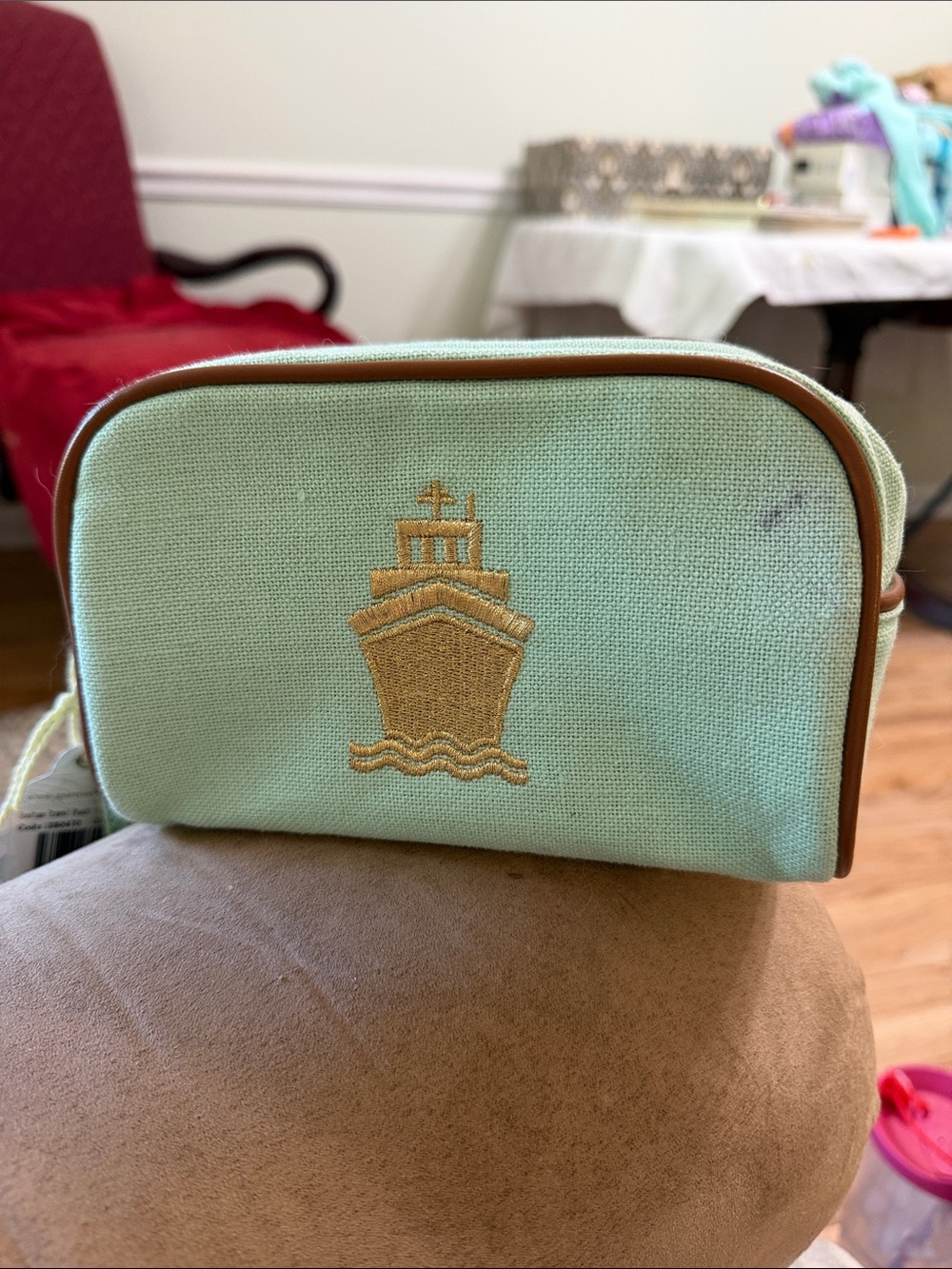 Spartina cosmetic bag